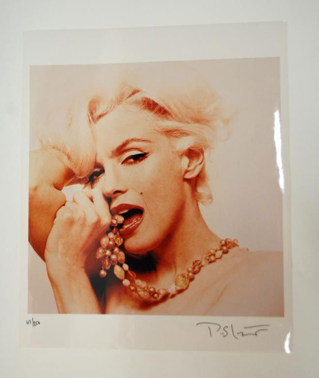 Marilyn Monroe "Last Sitting" Bert Stern: Marilyn Monroe Photographed by Bert Stern 20 x 24" Hand Signed and numbered 67 / 250, Excellent Condition. Chromogenic Color Print of Marilyn Monroe by Bert Stern. Signed and Numbered. From Stern's fa