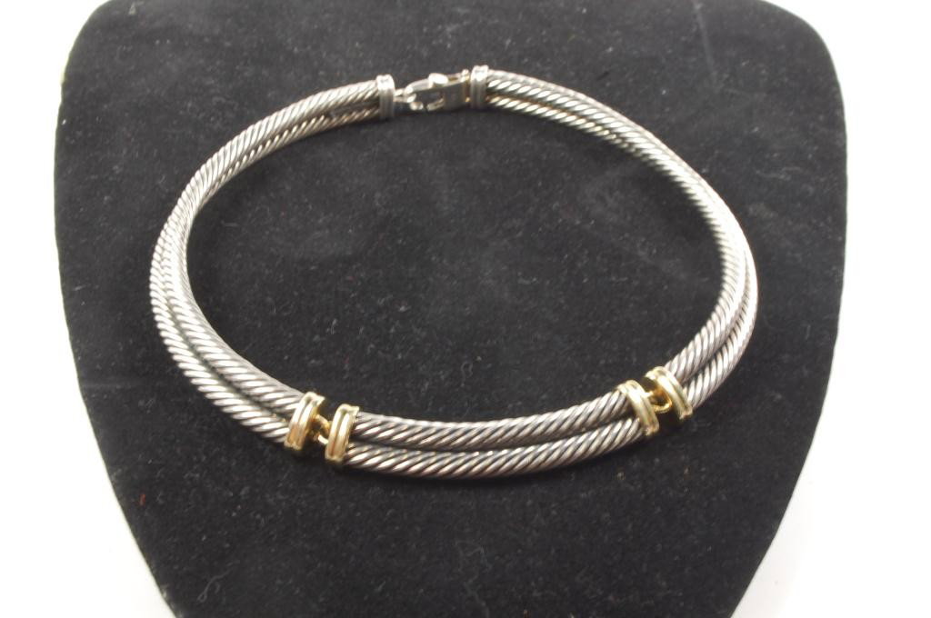 David Yurman Sterling Silver Necklace