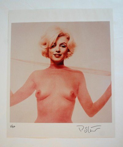 Marilyn Monroe Photographed by Bert Stern: Marilyn Monroe Photographed by Bert Stern 20 x 24" Hand Signed and numbered . Marilyn Monroe Photographed by Bert Stern Chromogenic Color Print of Marilyn Monroe by Bert Stern. Signed and Numbered. Fr