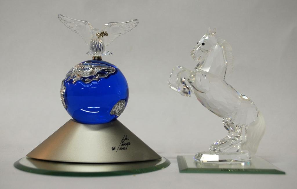 Swarovski Crystal Two Figurines: 360