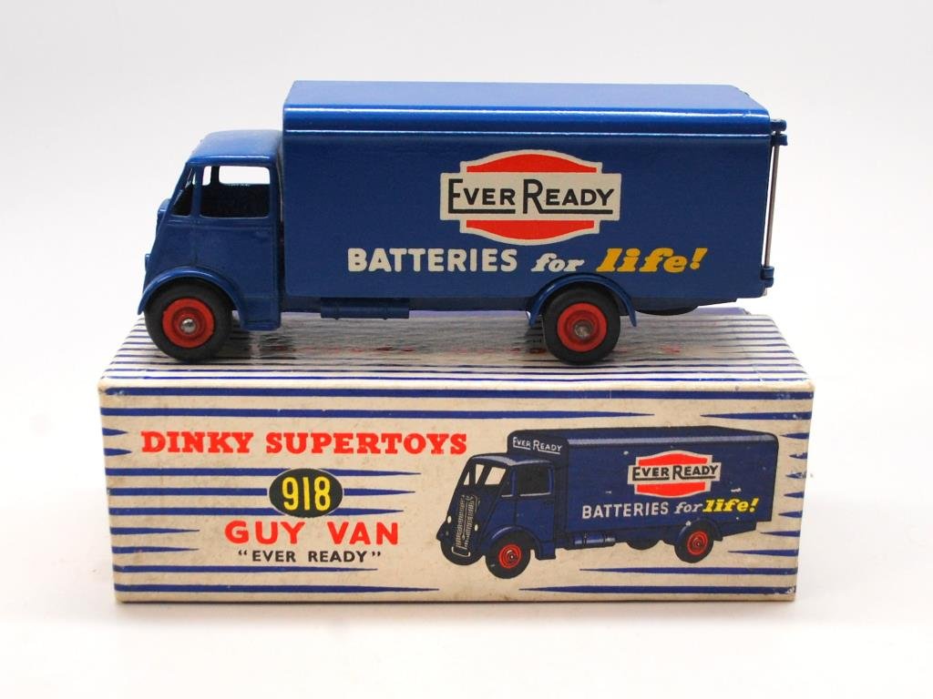 Dinky Supertoys "Ever Ready" Guy Van 918: Toy Van with Box
