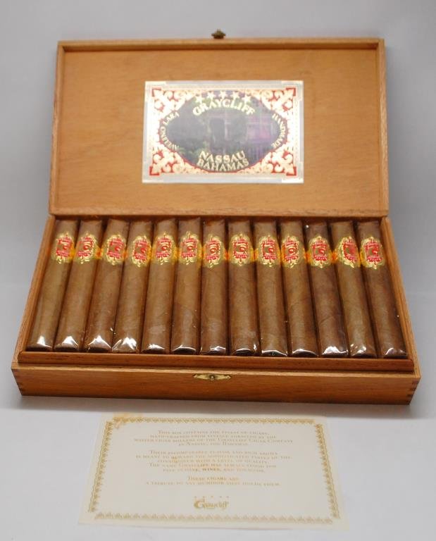 Graycliff Bahamas Cigars: 25 Cigars