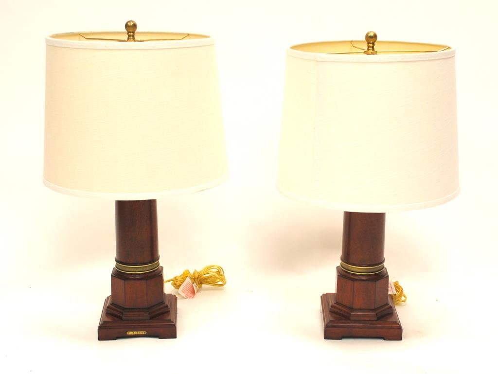 Ralph Lauren Wooden Lamps