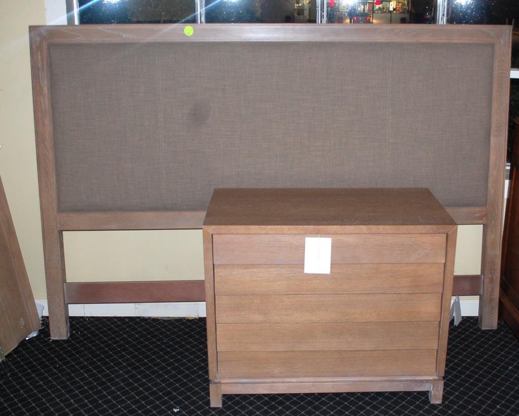 Ralph Lauren Sagatauk Headboard and Stand