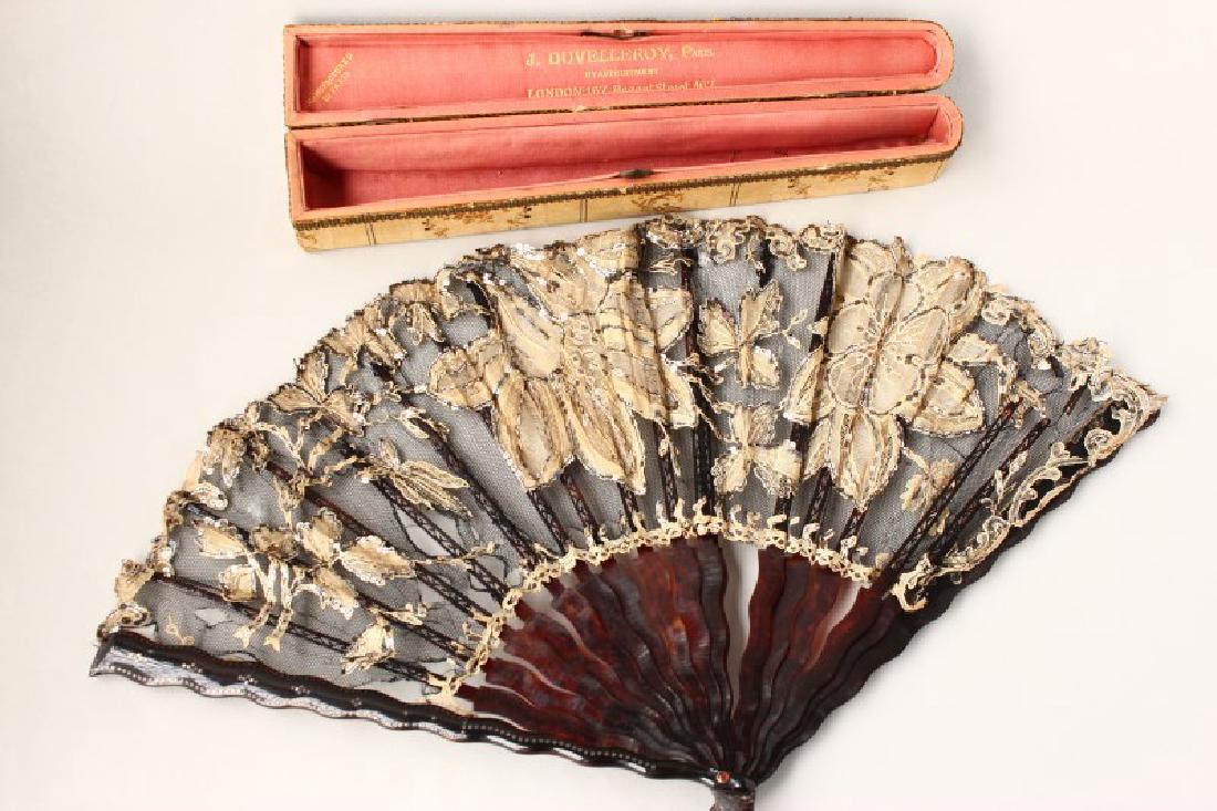 Mid 19th Century French Cased Fan, (1 of 2)
