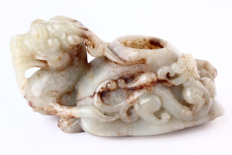 Chinese Jade Brushwasher, (1 of 3)