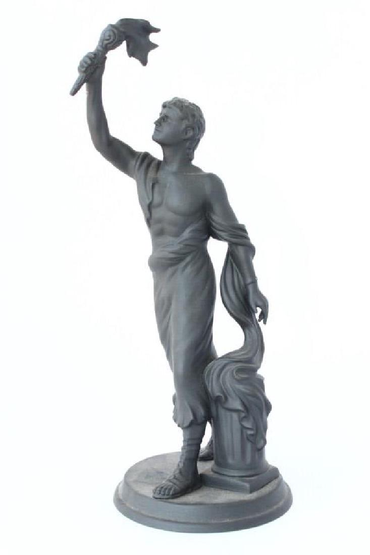 Wedgwood Black Basalt Figure, (1 of 4)