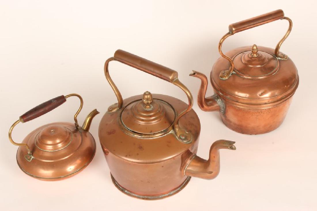 Two Copper Kettles, (1 of 1)