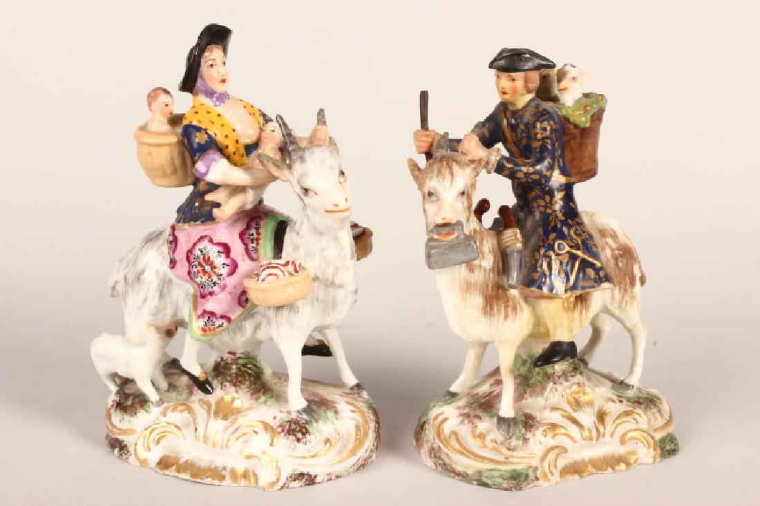 Pair of 19th Century Derby Porcelain Figures, (1 of 3)