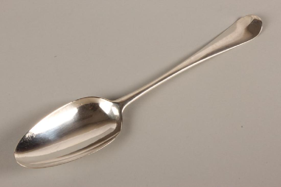 George II Sterling Silver Table Spoon, (1 of 4)