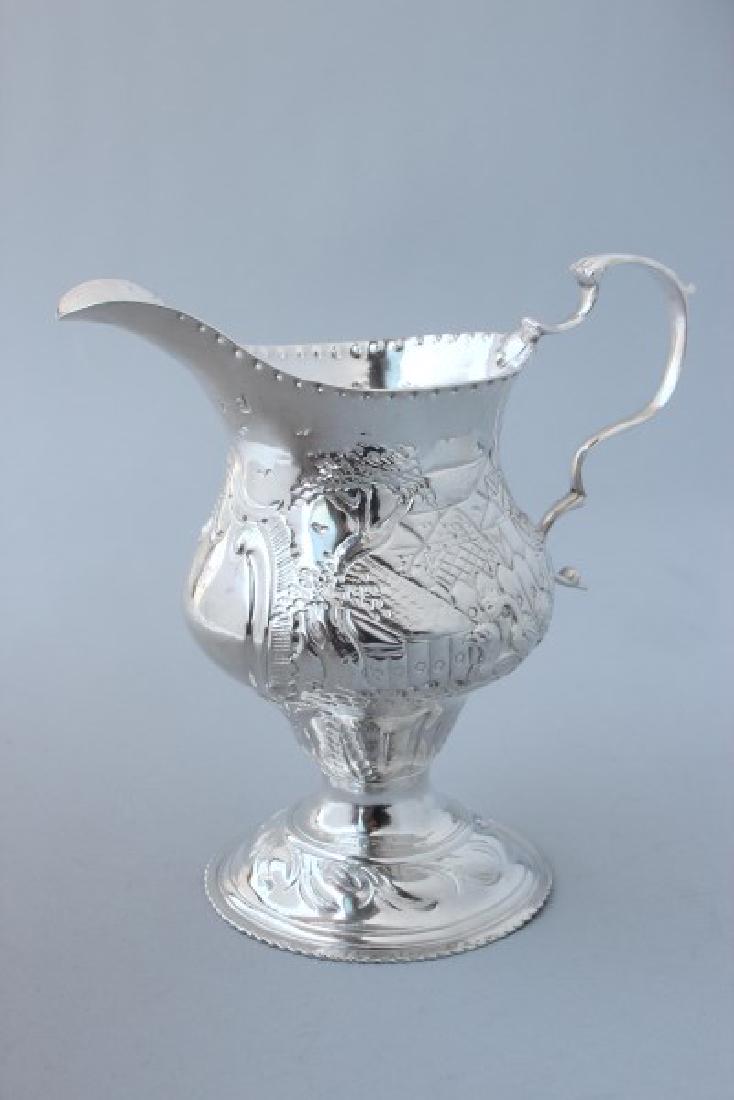 George III Sterling Silver Creamer, (1 of 5)