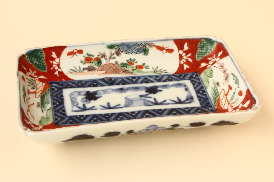Japanese Imari Rectangular dish, (1 of 3)