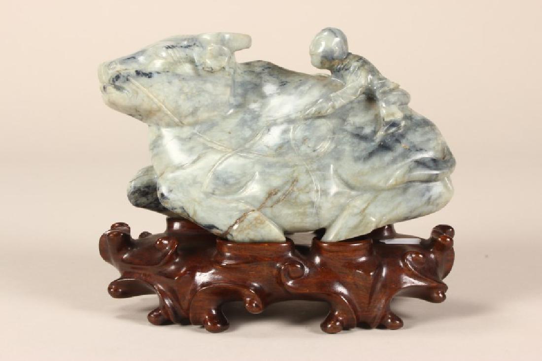 Chinese Carved Stone Figure Group (1 of 4)