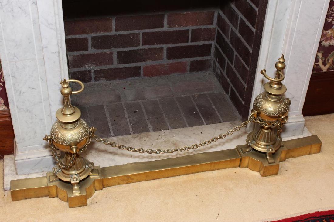 Brass Fire Surround, (1 of 2)