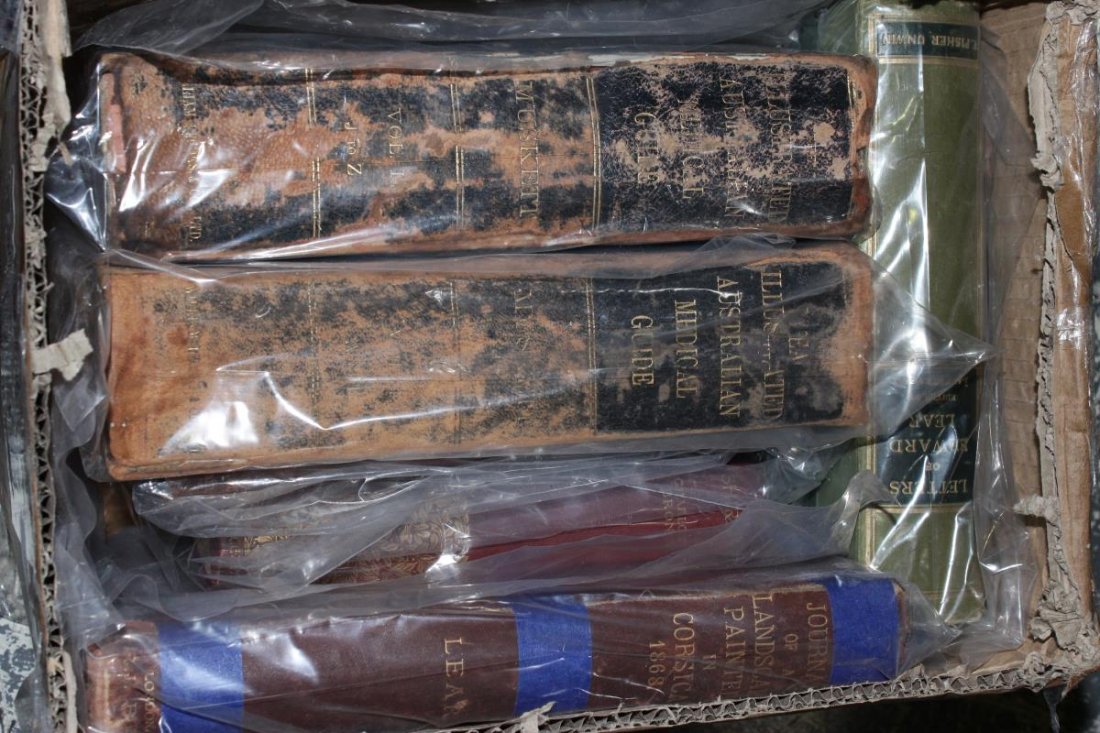 Five Assorted Books,: including Letters of Edward Lear and The Illustrated Australian Medical Guide (5)