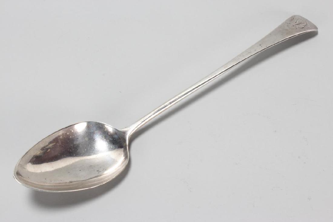 George III Sterling Silver Serving Spoon, (1 of 4)