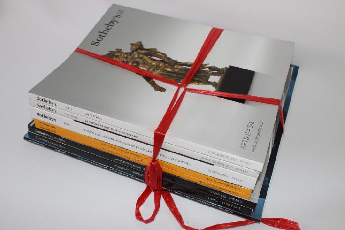 Eight Various Asian Art Catalogues,: Sotheby's and Leonard Joels, (8)