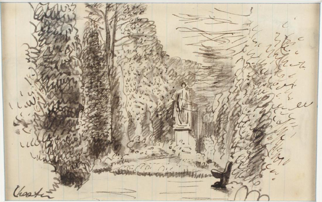 Eric Wilson (1911-1946),: Chester pen on paper artist name verso 9.5cm x 15cm
