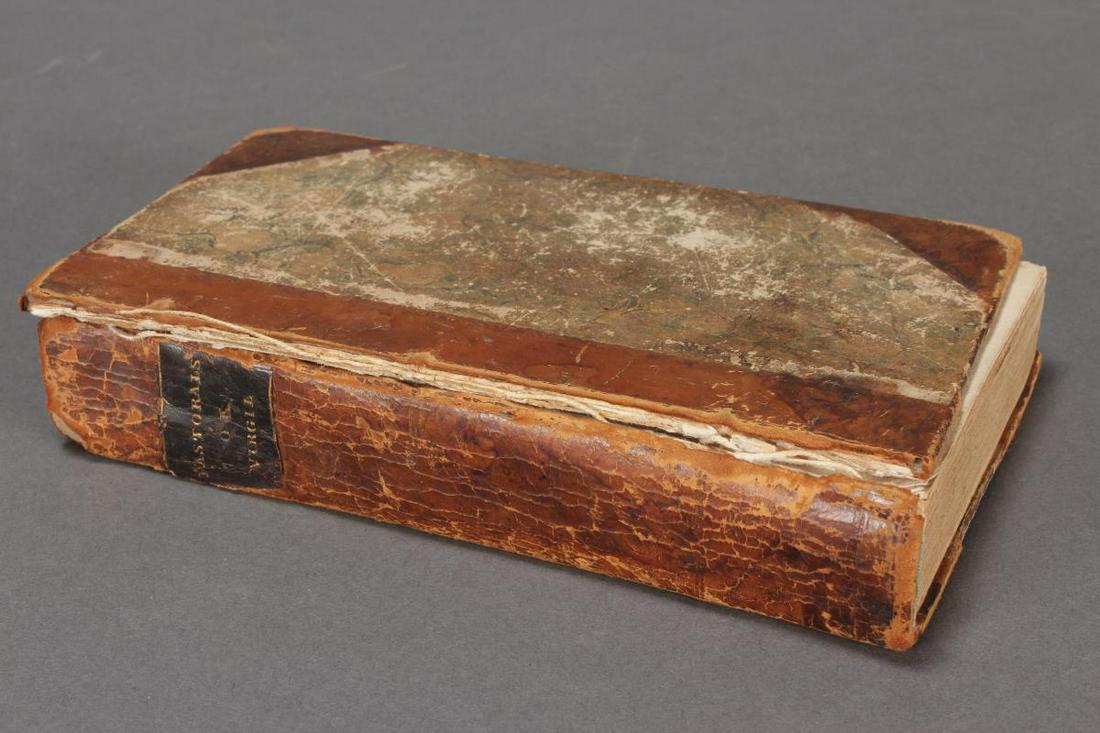 Rare 19th. C Book: Robert John Thornton, William Blake,: The Pastorals of Virgil with a Course of English Reading Adapted for Schools in which all the proper facilities are given, enabling youth to acquire the Latin Language in the shortest period of time,