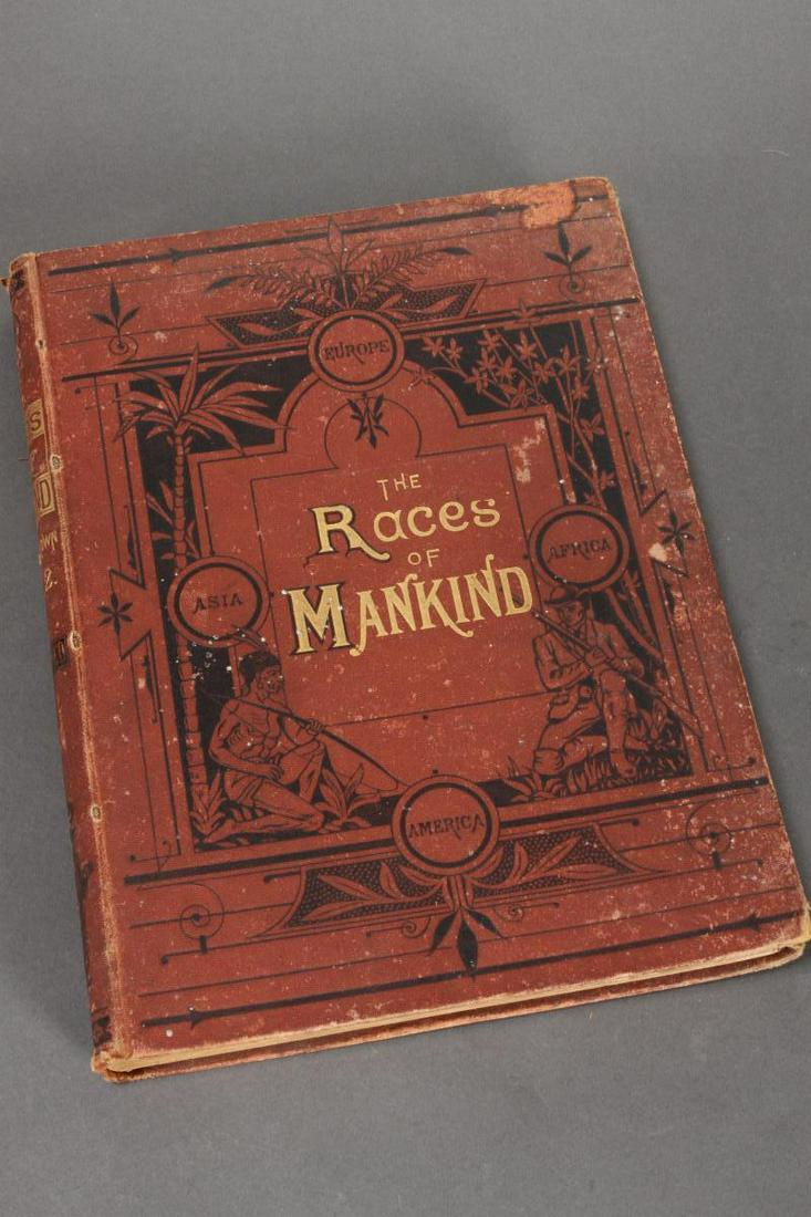 Book: 'The Races of Mankind,': Volume II by Robert Brown, c.1870, Cassell, Petter & Galpin, London, hardcover