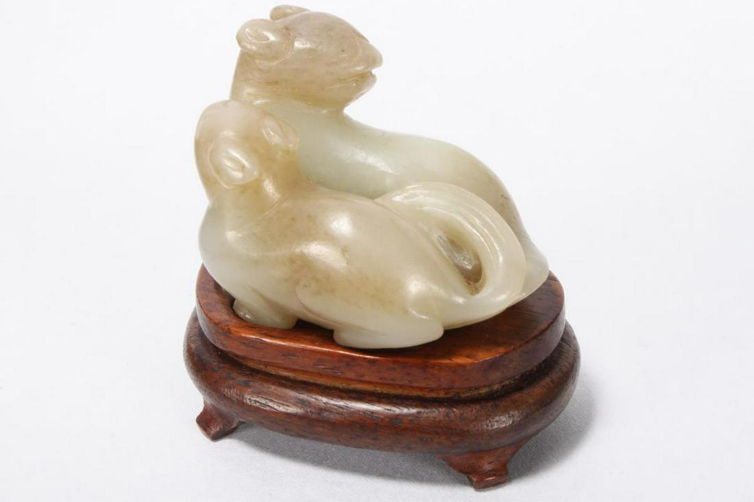 Chinese Jade Figure Group, (1 of 5)