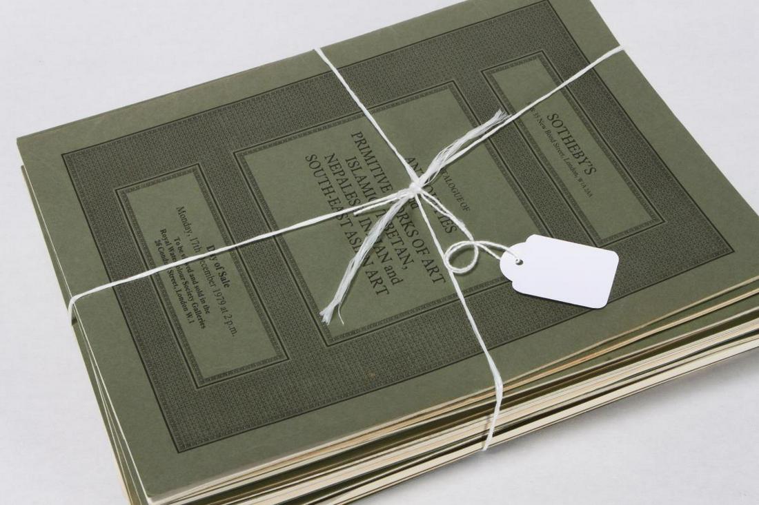 Sotheby's Catalogues on South East Asian Art, (1 of 2)