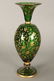 Large Bohemian Glass Portrait Vase, - 3
