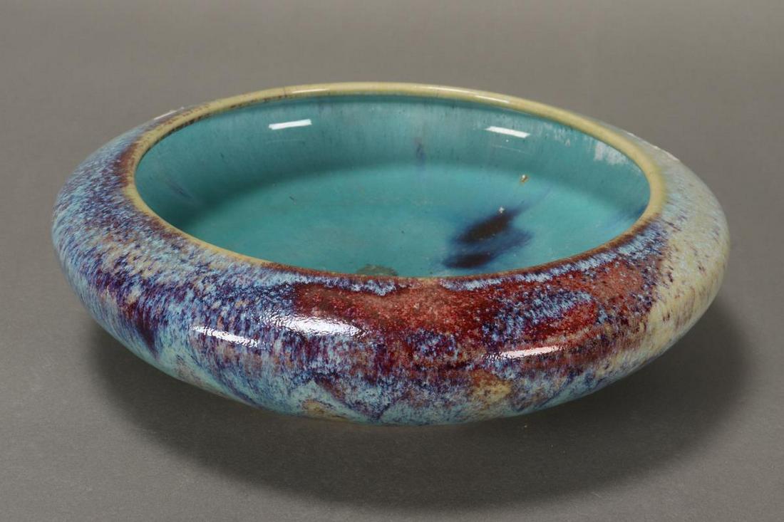 Chinese Qing Dynasty Jun Splash Float Bowl, (1 of 2)