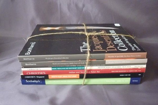 Collection of Assorted Catalogues,: including Middle Eastern and Southeast Asian Art