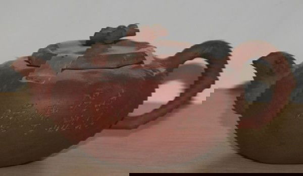 Chinese Redware Teapot,