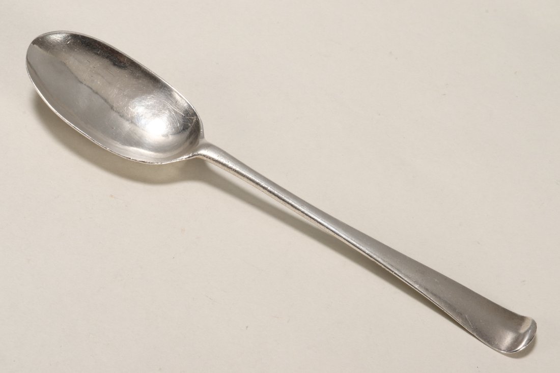 George III Irish Silver Table Spoon, (1 of 3)