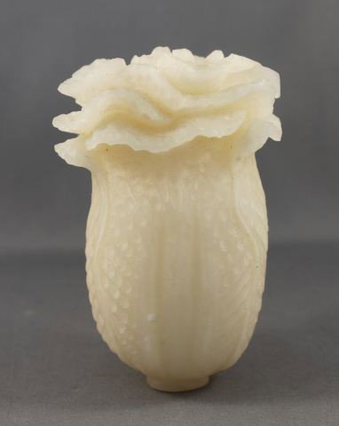 Chinese Carved Soapstone Cabbage,