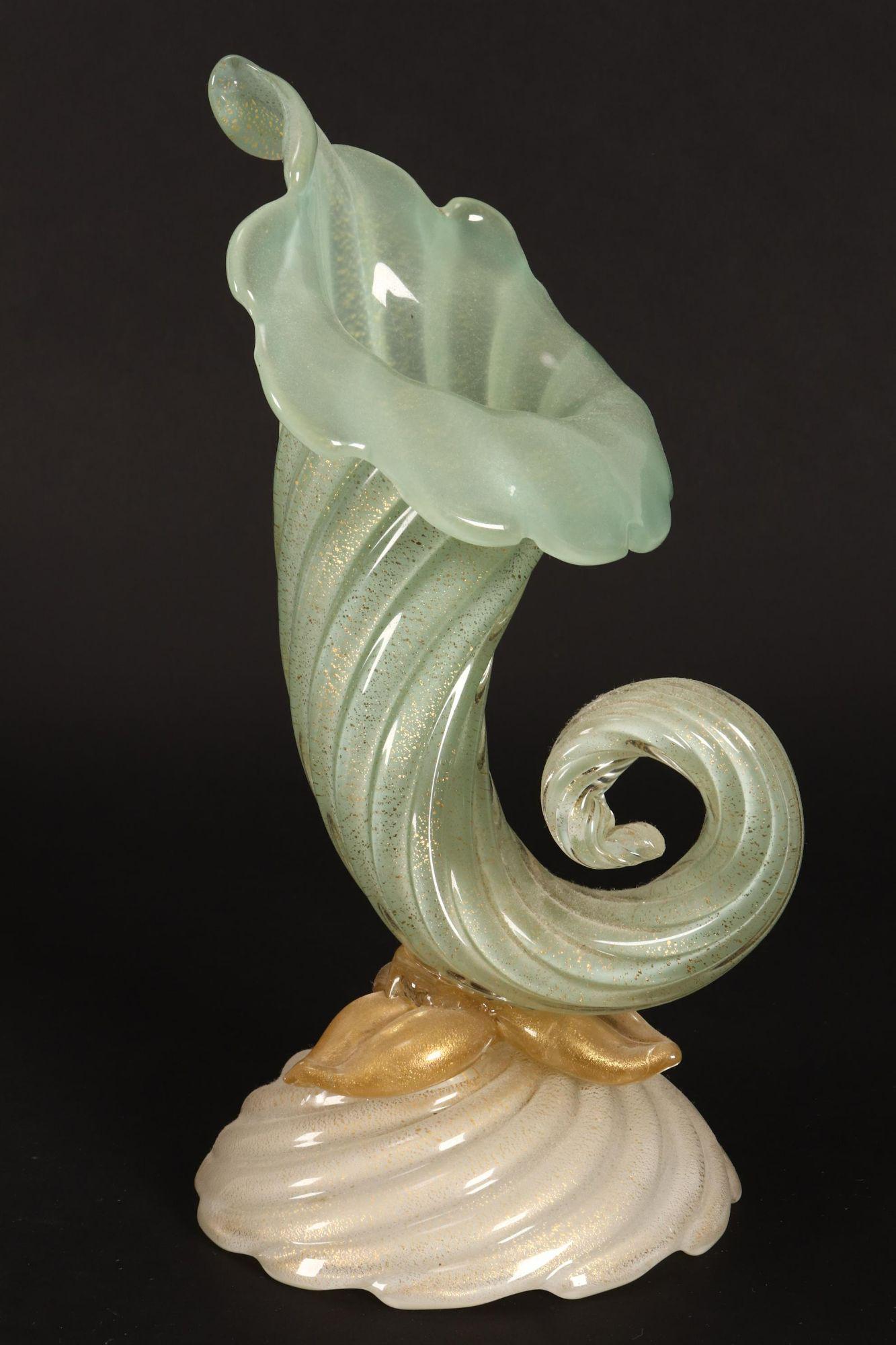 Murano Glass Cornucopia, (1 of 5)