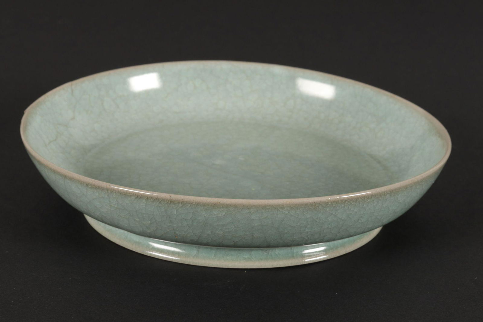 Chinese Celadon Dish, (1 of 2)