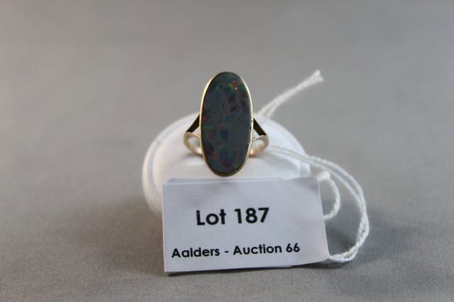 Large Opal Ring, - 5