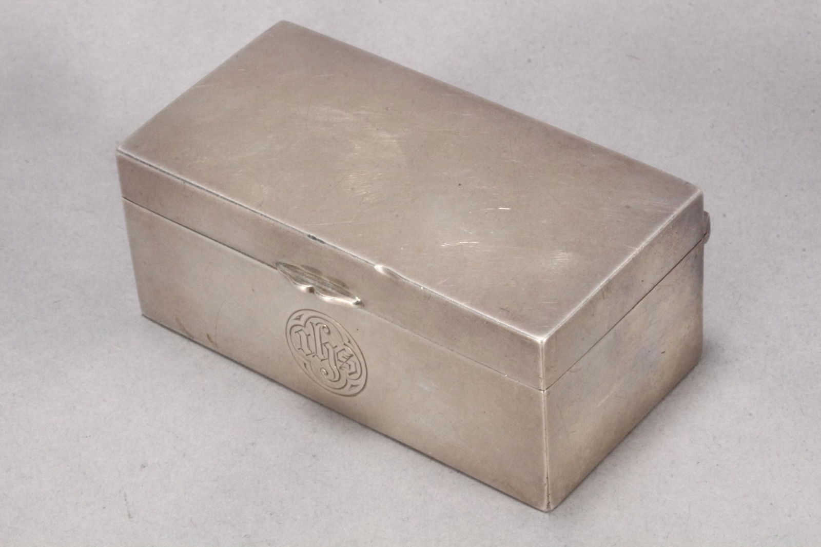 Australian Sterling Silver Box and Cover, (1 of 6)