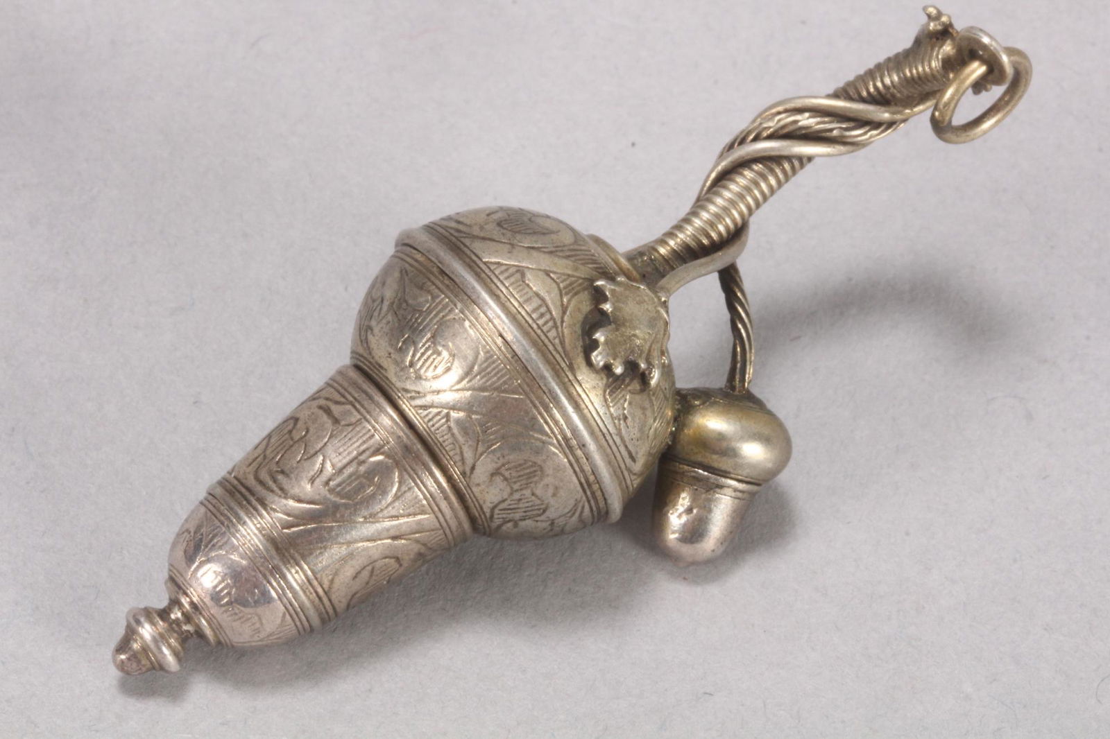 18th Century German Silver Pomander/Spice Box, (1 of 5)