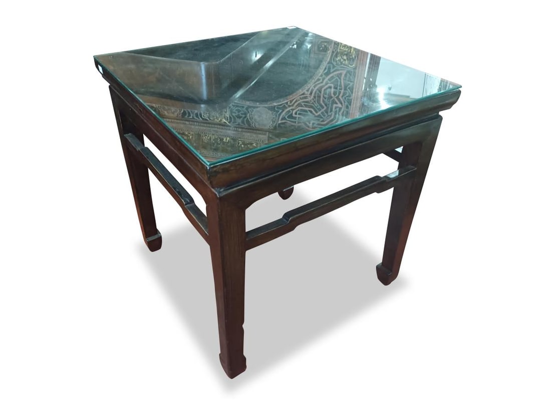 Chinese Hardwood Side Table, (1 of 1)