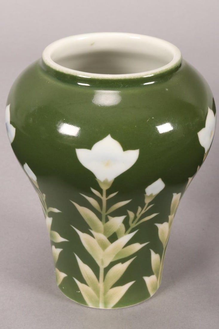 Japanese Studio Vase by Shofu Katei (1870-1928), (1 of 3)