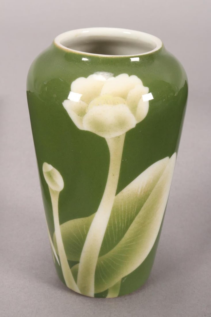 Japanese Studio Vase by Shofu Katei (1870-1928), (1 of 5)