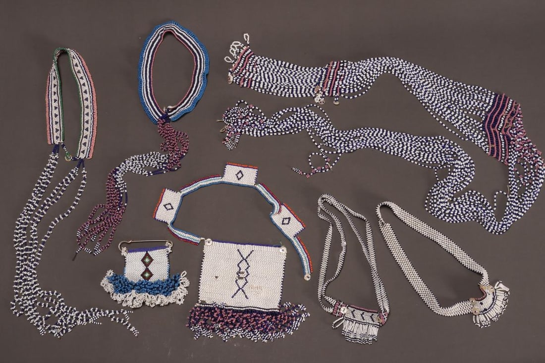 Group of Xhosa People Bead Items, South Africa, (1 of 3)