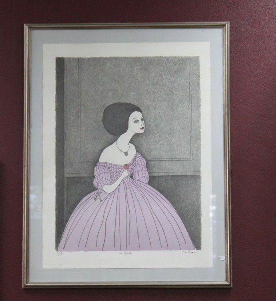 John Brack,: La Traviata (Australian Opera Collection), 1981, Lithograph 19/150, Signed, titled, dated and numbered below image, 77cm x 56cm
