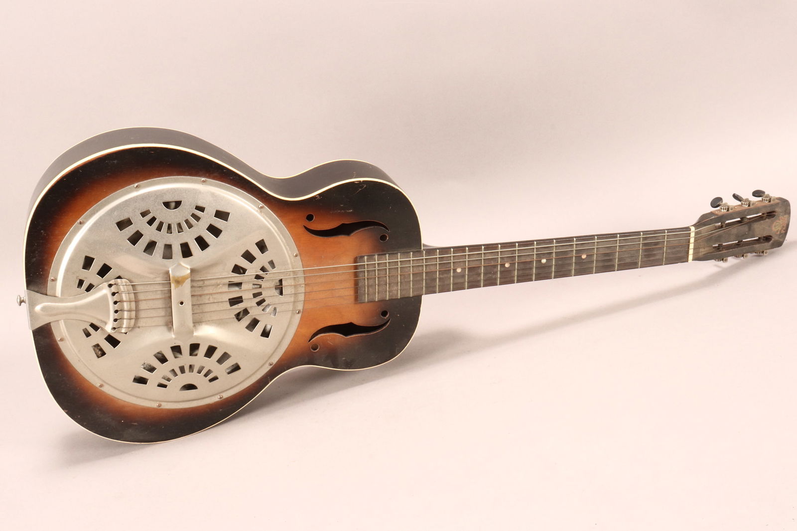 Dobro Sunburst Resonator Guitar in Case, (1 of 5)
