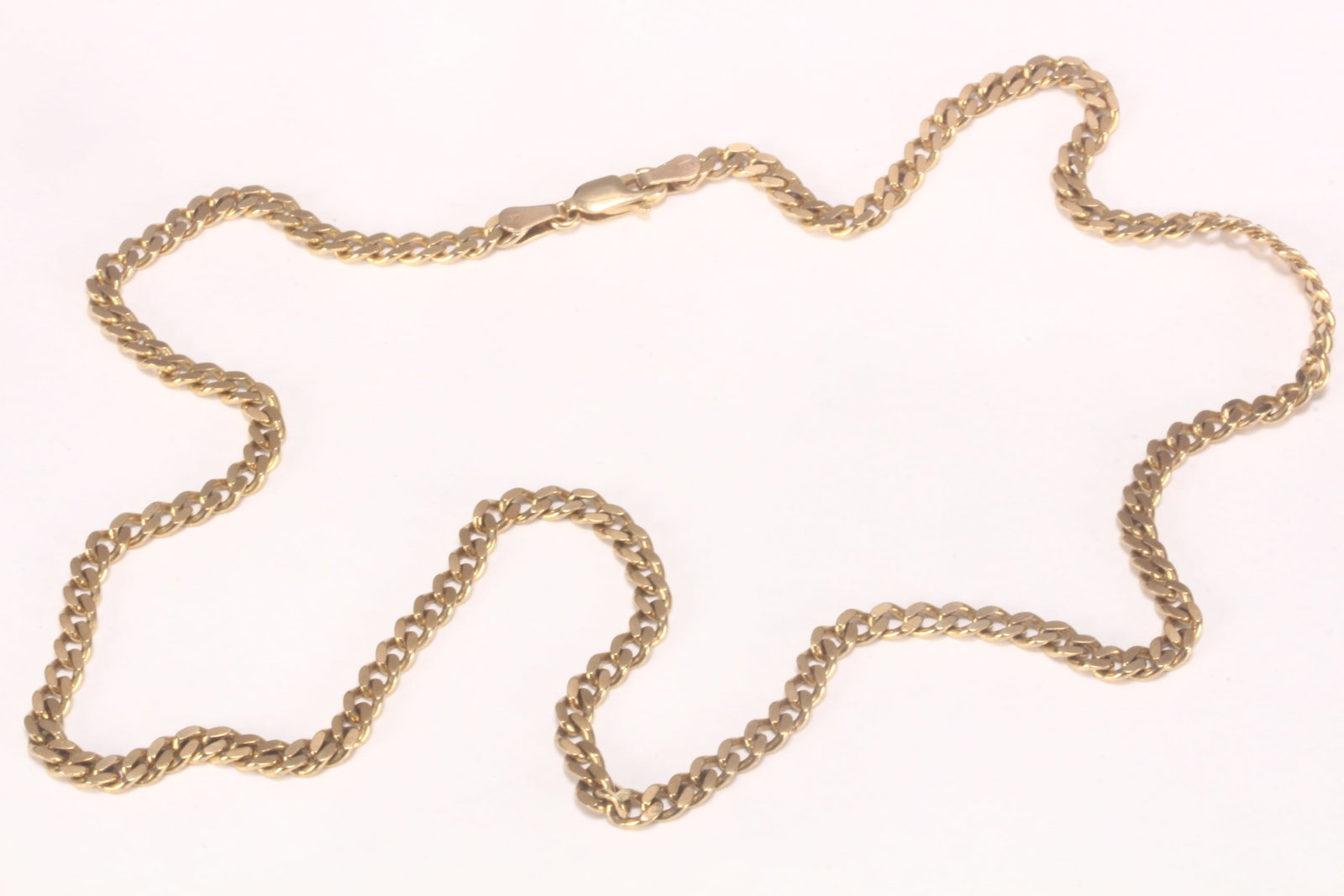 9ct Gold Curb Link Chain, (1 of 2)