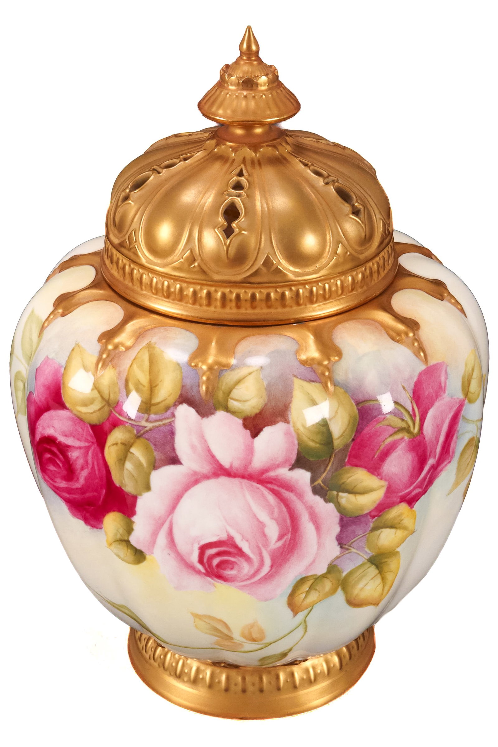 Royal Worcester Pot Pourri Jar and Cover, (1 of 8)