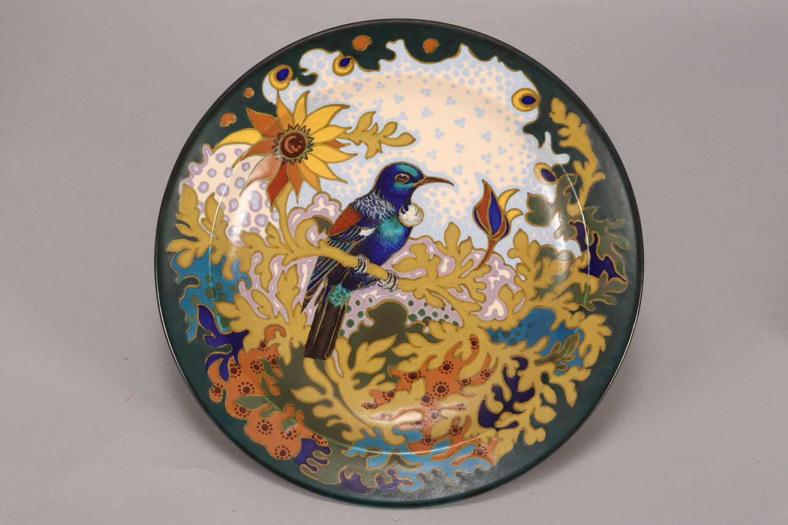 Gouda Pottery Charger, (1 of 3)