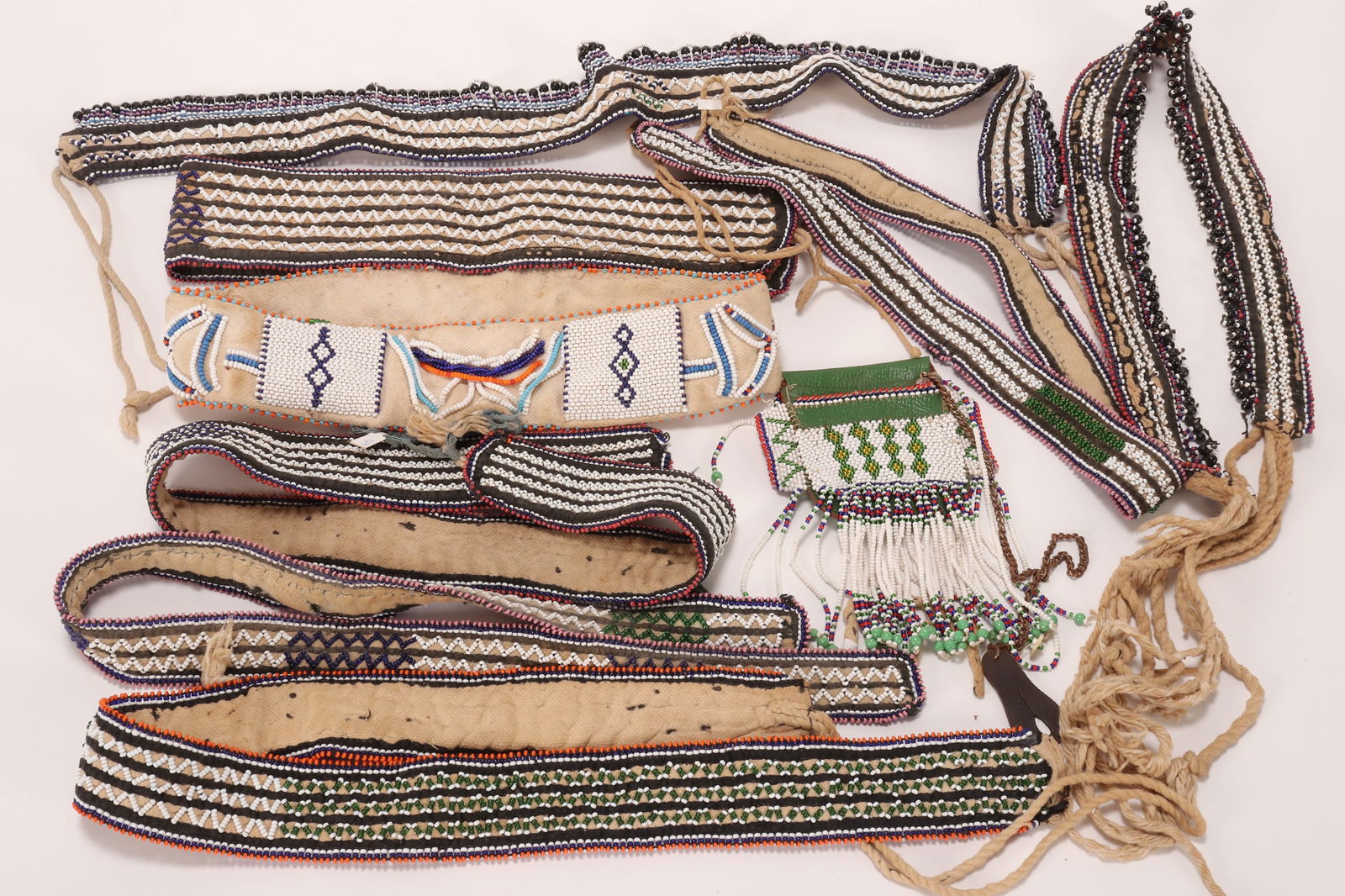 Group of Assorted Xhosa People Bead Items, South Africa, (1 of 1)