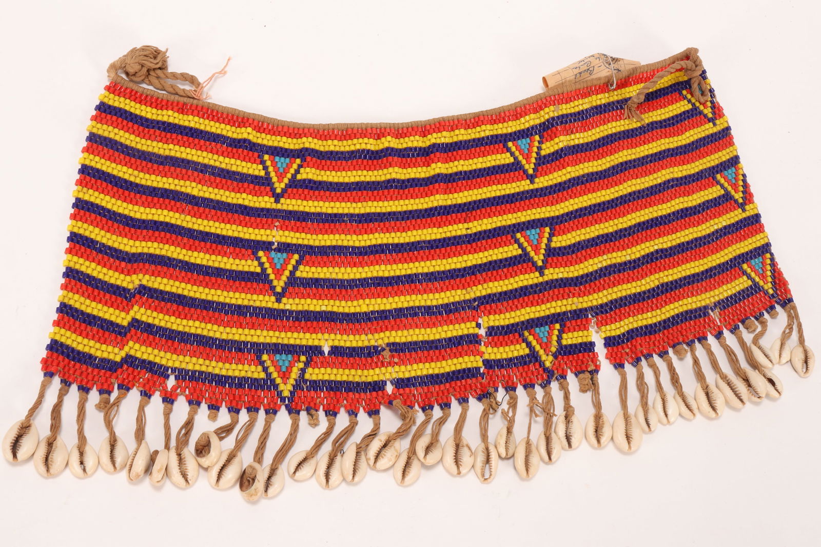 Bata Tribe, Beaded Apron, Nigeria/Cameroon, (1 of 1)