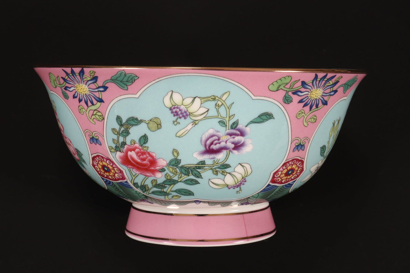 Chinese Famille Rose Porcelain Bowl, (1 of 3)