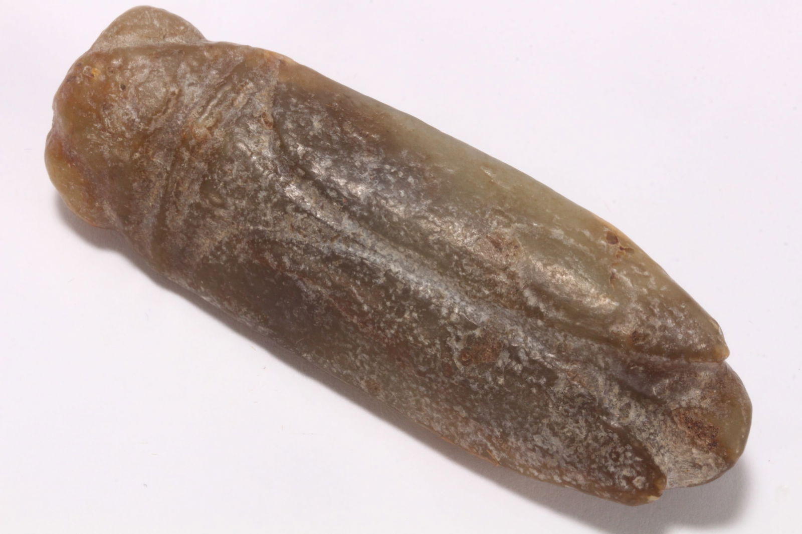 Chinese Carved Jade Toggle, (1 of 2)